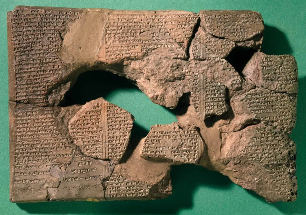 The Flood Tablet — Epic of Gilgamesh, Tablet XI, British Museum